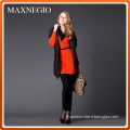 Short Sleeve Fashion Sweater Coat&Clothes with Turndown Collar for Women